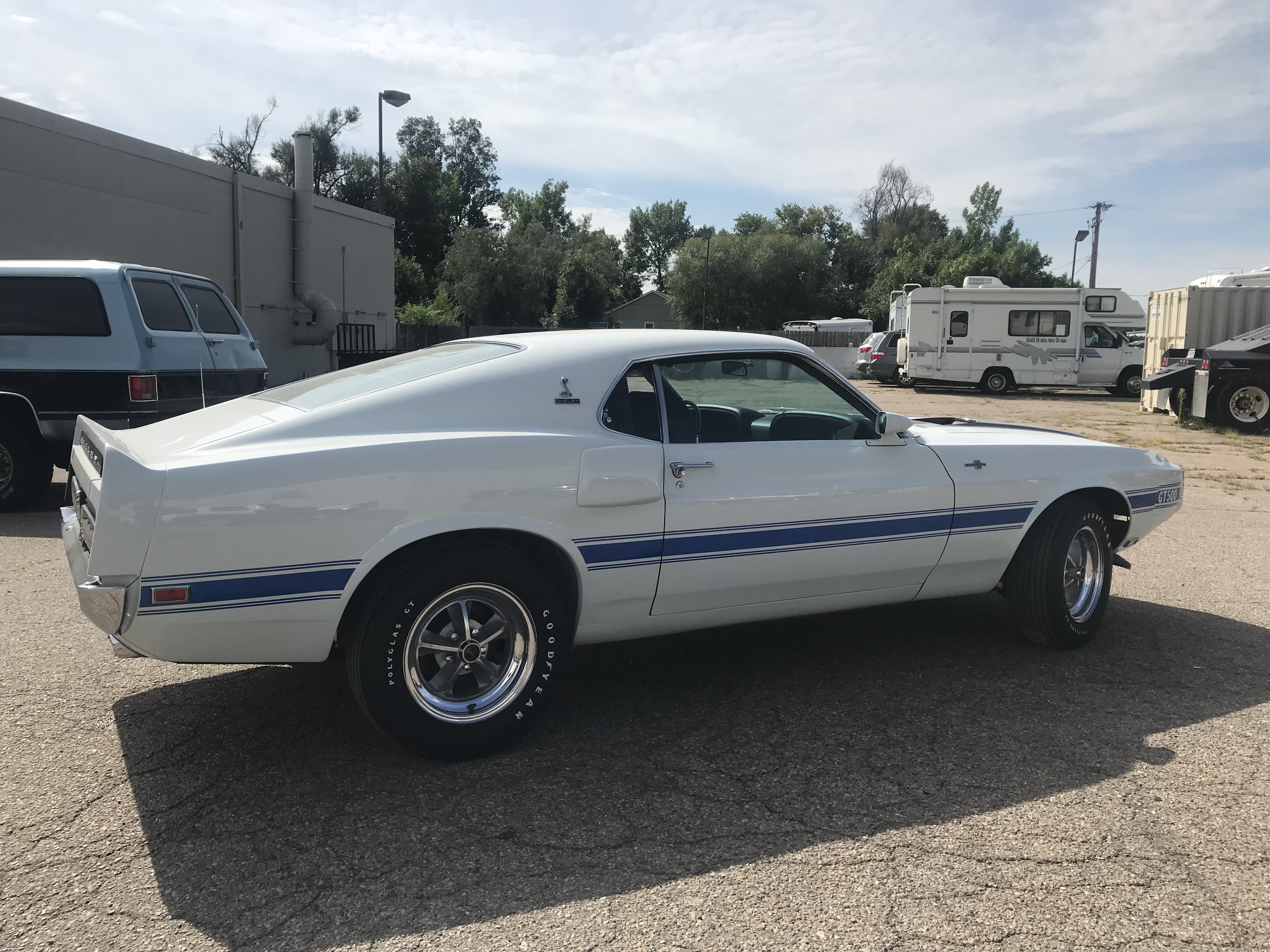 70 Mustang after picture